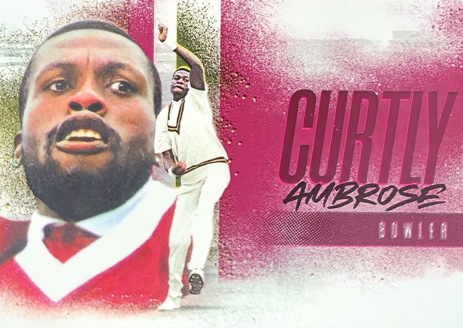 Curtly Ambrose, Landscape Pink 05/05, front