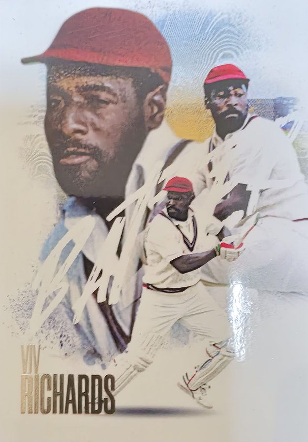 Viv Richards, Portrait base, front