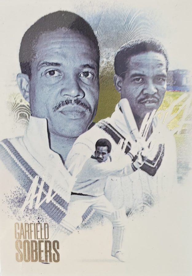 Garfield Sobers, Portrait base, front