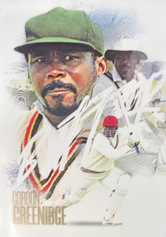 Gordon Greenidge, Portrait base, front