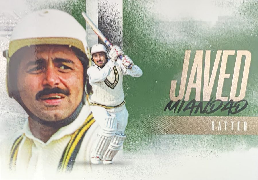 Javed Miandad, Landscape base, front