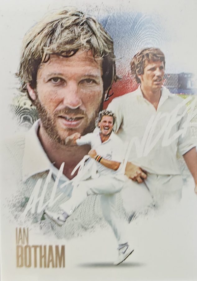 Ian Botham, Portrait base, front