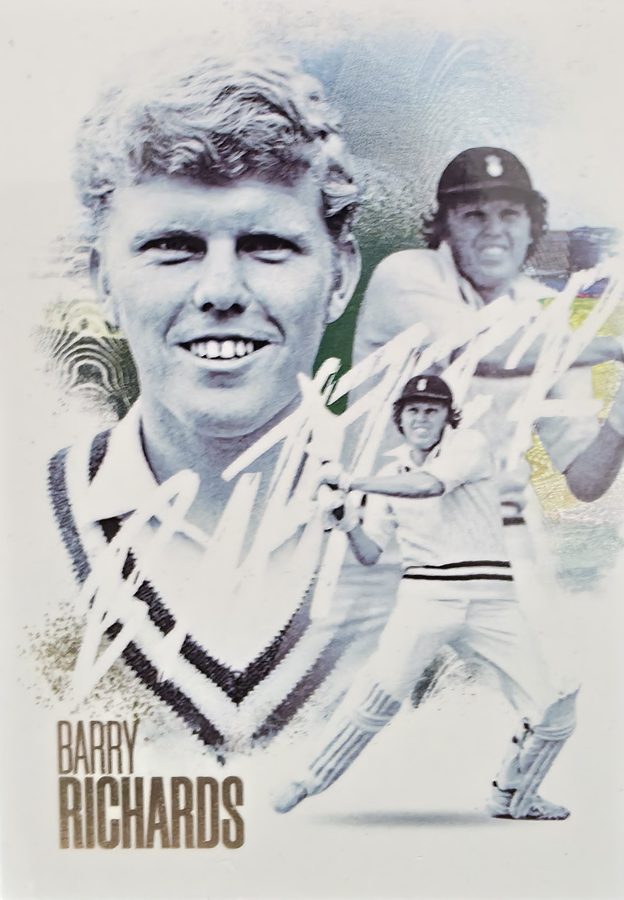 Barry Richards, Portrait base, front