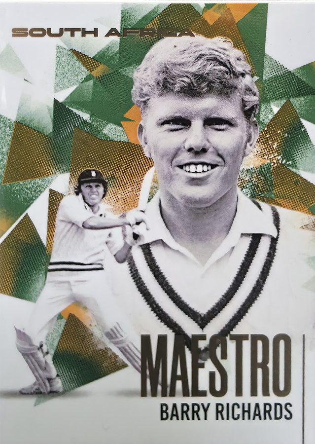 Barry Richards, Maestro Gold 19/19, front