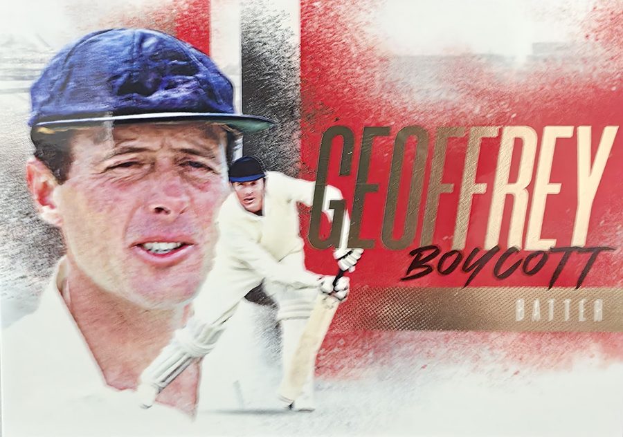 Geoffrey Boycott, Landscape base, front