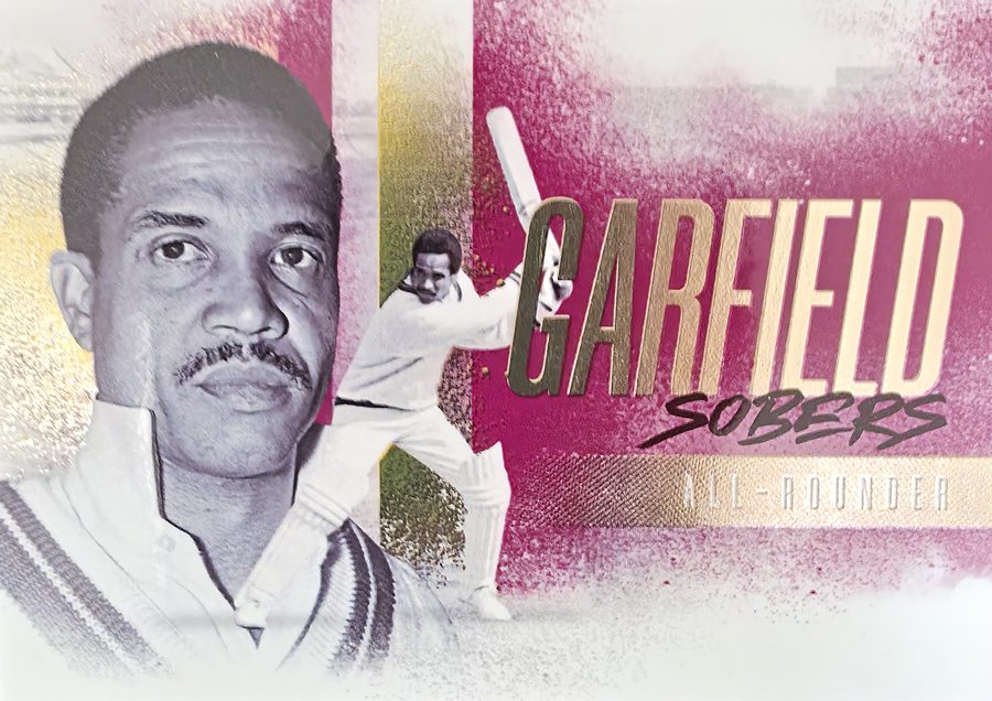 Garfield Sobers, Landscape base, front