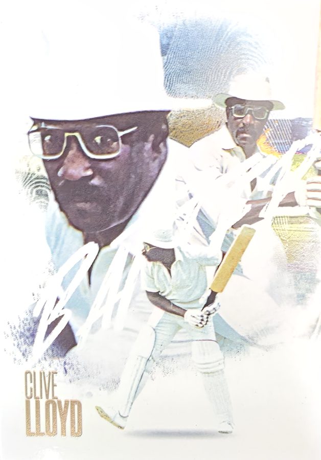 Clive Lloyd, Portrait base, front