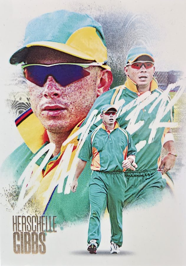 Herschelle Gibbs, Portrait base, front