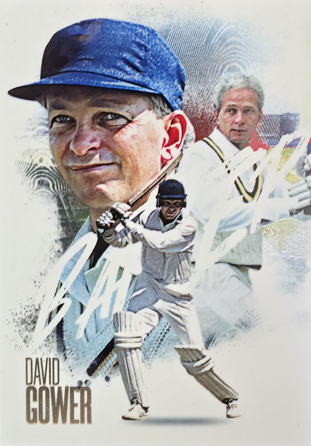 David Gower, Portrait base, front