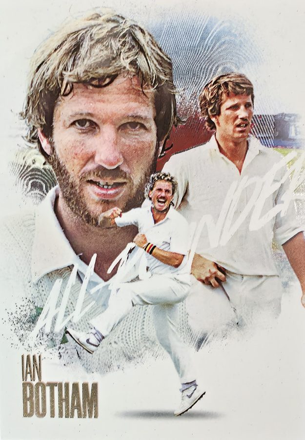 Ian Botham, Portrait base, front