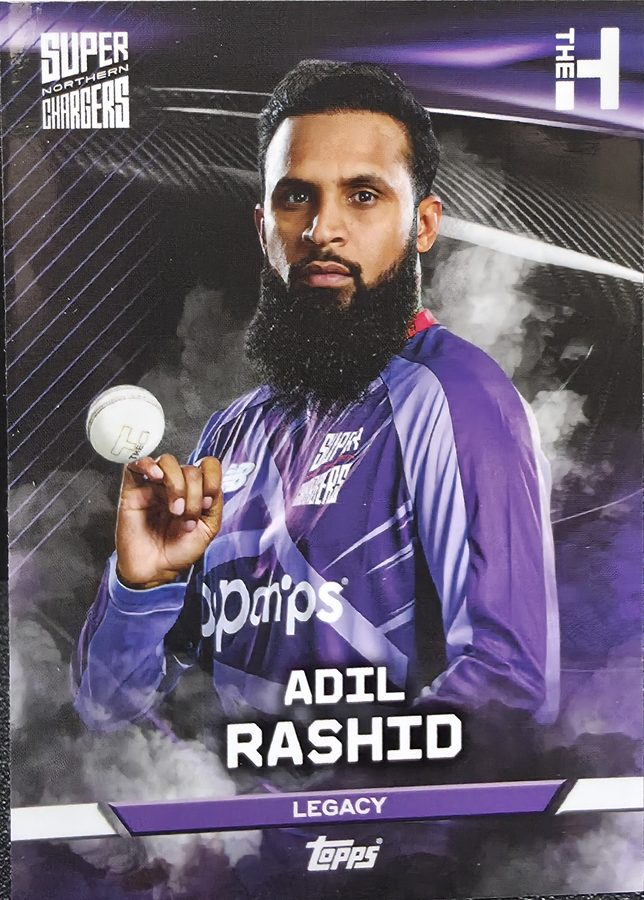 Adil Rashid, Legacy base, front
